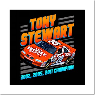 Tony Stewart 20 Legend Posters and Art